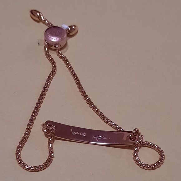 Havana Friendship Chain Bracelet MONICA VINADER, Engraved - Picture 1 of 3